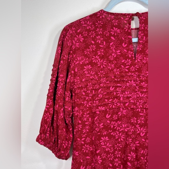 NWOT Free People Jessie Ditsy Floral Print Midi Dress Size 6 - Picture 10 of 16